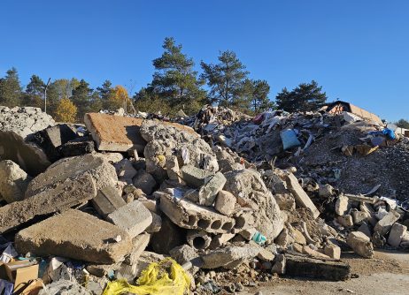 Ekobazė statybinių atliekų tvarkymas